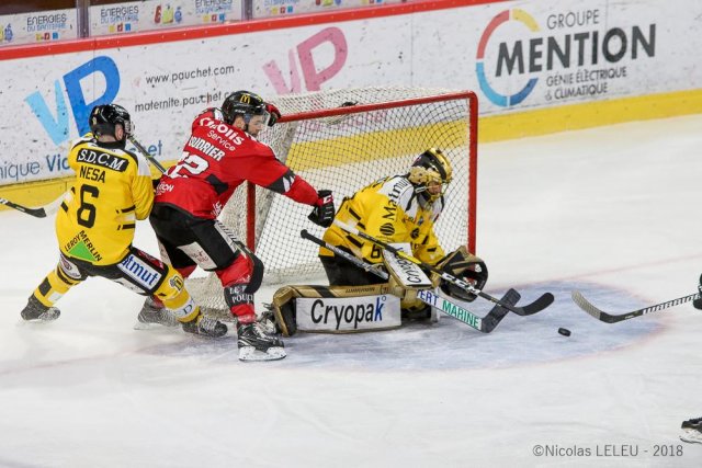 Photo hockey match Amiens  - Rouen le 30/12/2018