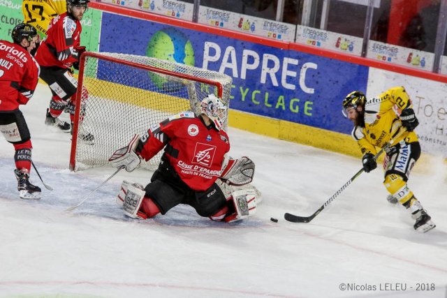 Photo hockey match Amiens  - Rouen le 30/12/2018