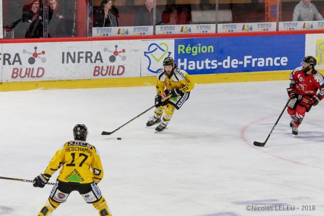 Photo hockey match Amiens  - Rouen le 30/12/2018