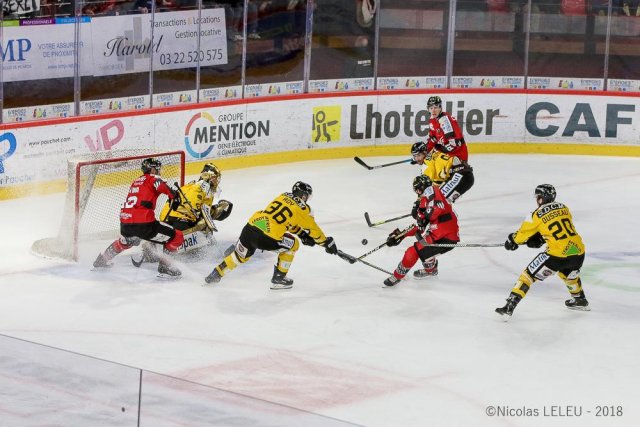 Photo hockey match Amiens  - Rouen le 30/12/2018