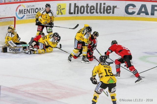 Photo hockey match Amiens  - Rouen le 30/12/2018