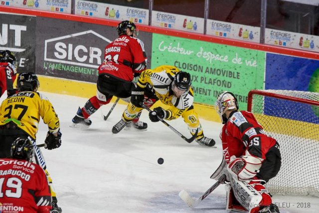 Photo hockey match Amiens  - Rouen le 30/12/2018