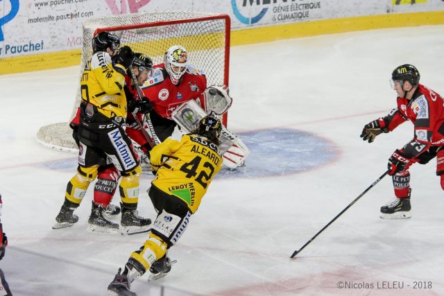 Photo hockey match Amiens  - Rouen le 30/12/2018