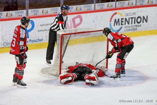 Photo hockey match Amiens  - Rouen le 30/12/2018