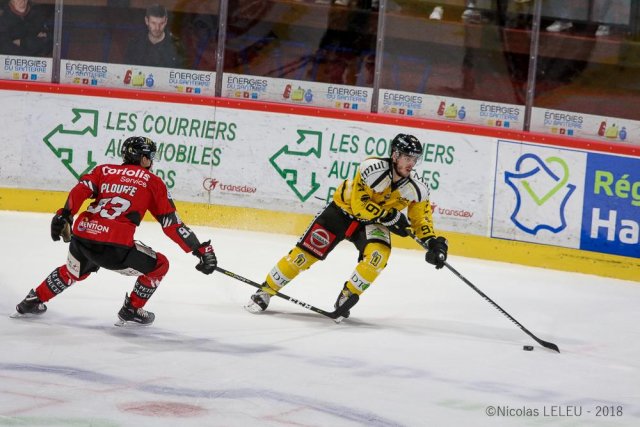 Photo hockey match Amiens  - Rouen le 30/12/2018