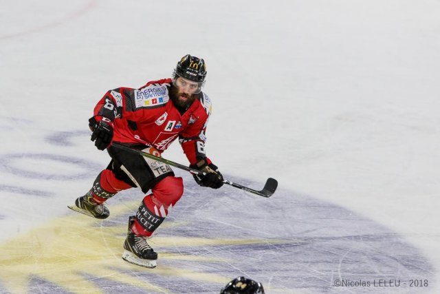 Photo hockey match Amiens  - Rouen le 30/12/2018