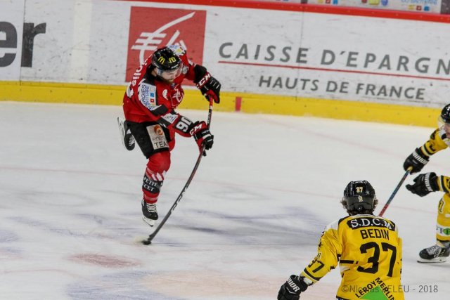 Photo hockey match Amiens  - Rouen le 30/12/2018
