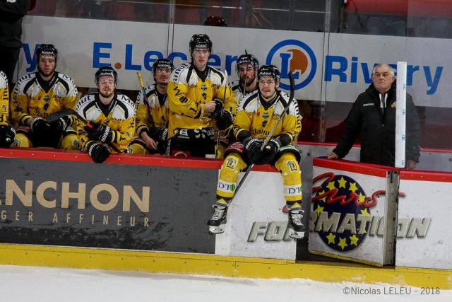 Photo hockey match Amiens  - Rouen le 30/12/2018