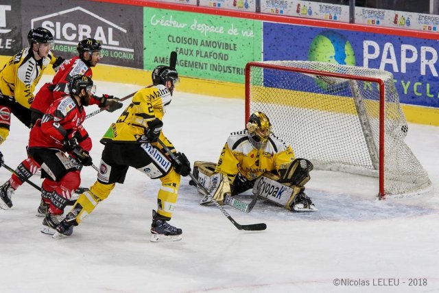 Photo hockey match Amiens  - Rouen le 30/12/2018
