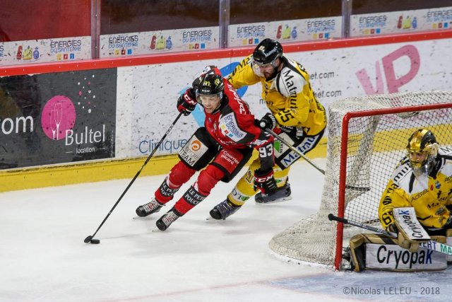 Photo hockey match Amiens  - Rouen le 30/12/2018