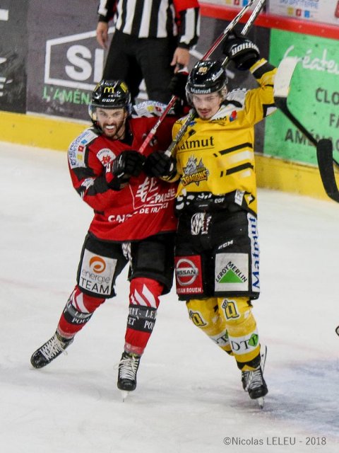 Photo hockey match Amiens  - Rouen le 30/12/2018