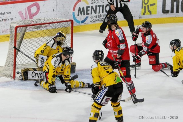 Photo hockey match Amiens  - Rouen le 30/12/2018