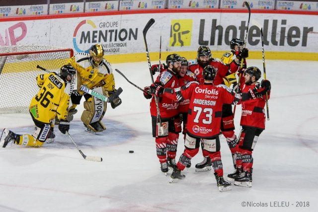 Photo hockey match Amiens  - Rouen le 30/12/2018