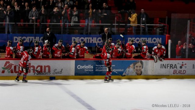 Photo hockey match Amiens  - Rouen le 30/12/2018