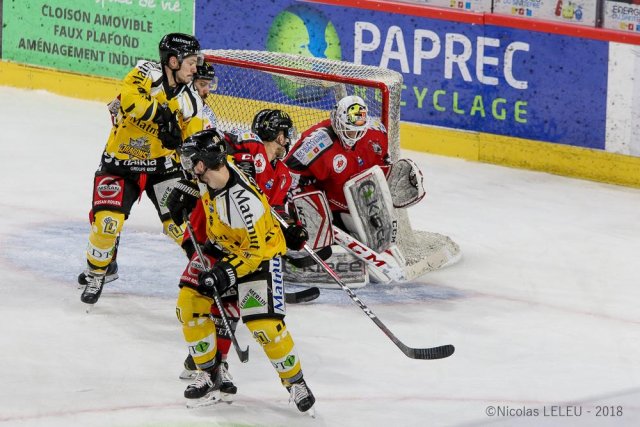 Photo hockey match Amiens  - Rouen le 30/12/2018