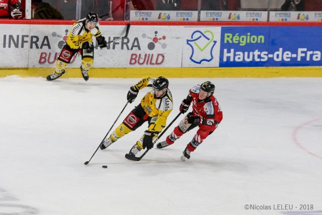 Photo hockey match Amiens  - Rouen le 30/12/2018