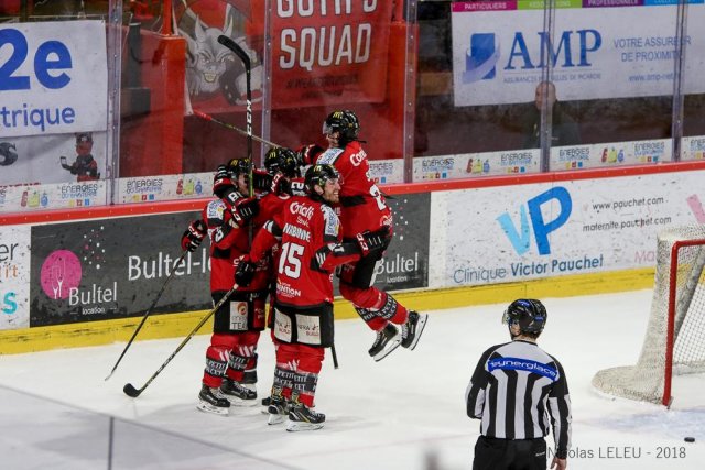Photo hockey match Amiens  - Rouen le 30/12/2018