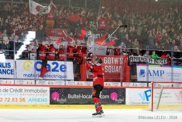 Photo hockey match Amiens  - Rouen le 30/12/2018