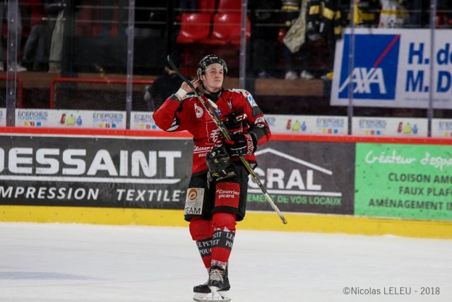 Photo hockey match Amiens  - Rouen le 30/12/2018