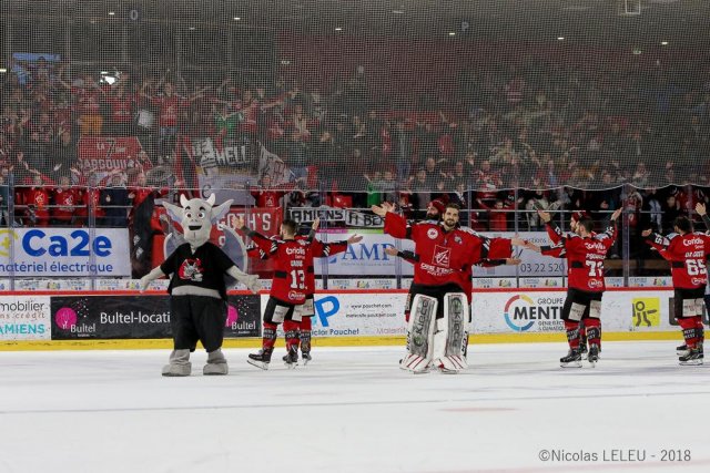 Photo hockey match Amiens  - Rouen le 30/12/2018