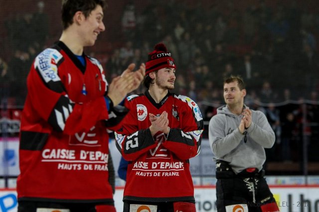Photo hockey match Amiens  - Rouen le 30/12/2018