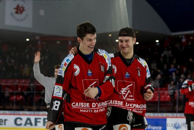 Photo hockey match Amiens  - Rouen le 30/12/2018