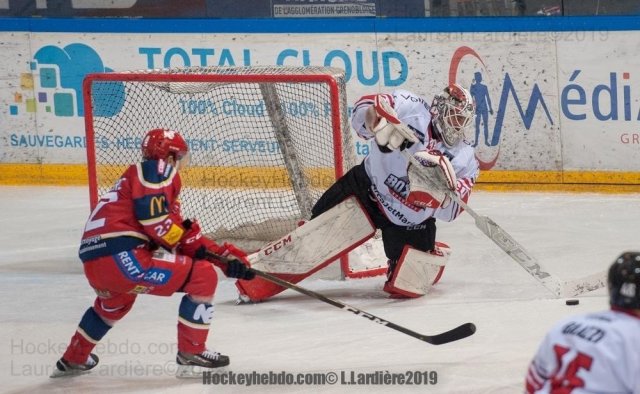 Photo hockey match Grenoble  - Bordeaux le 02/01/2019