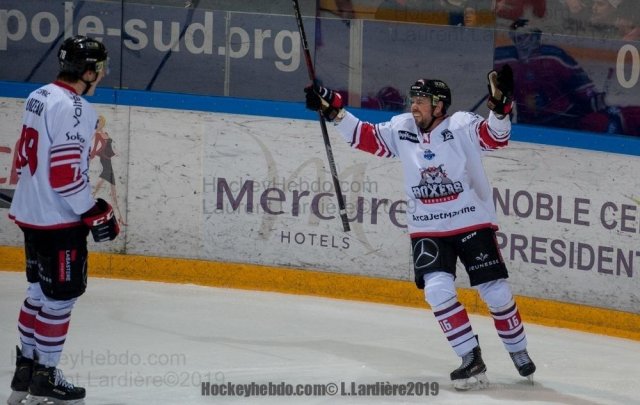 Photo hockey match Grenoble  - Bordeaux le 02/01/2019