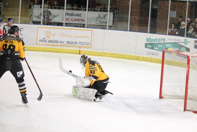 Photo hockey match Angers  - Strasbourg  le 02/01/2019