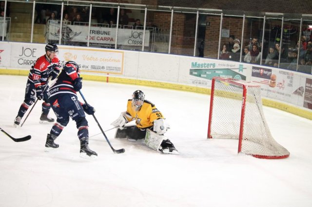 Photo hockey match Angers  - Strasbourg  le 02/01/2019