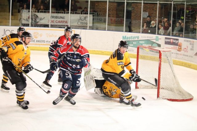 Photo hockey match Angers  - Strasbourg  le 02/01/2019