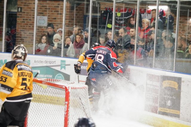 Photo hockey match Angers  - Strasbourg  le 02/01/2019