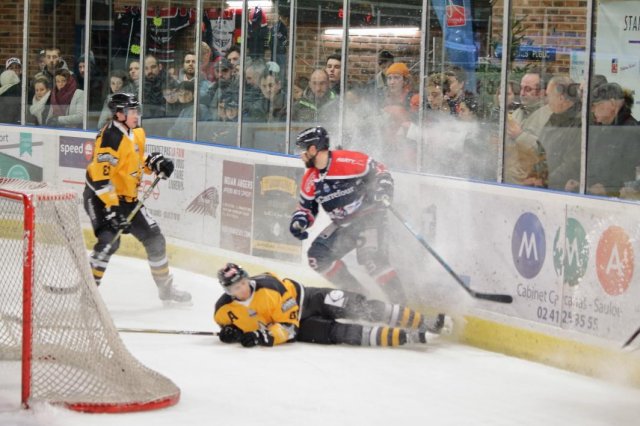 Photo hockey match Angers  - Strasbourg  le 02/01/2019