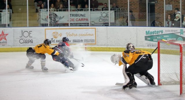 Photo hockey match Angers  - Strasbourg  le 02/01/2019