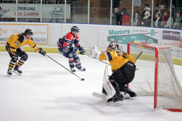 Photo hockey match Angers  - Strasbourg  le 02/01/2019