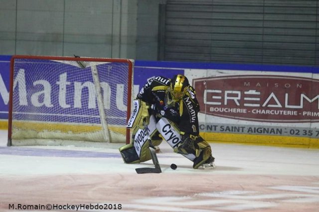 Photo hockey match Rouen - Chamonix  le 02/01/2019