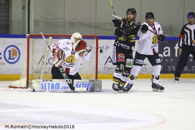 Photo hockey match Rouen - Chamonix  le 02/01/2019