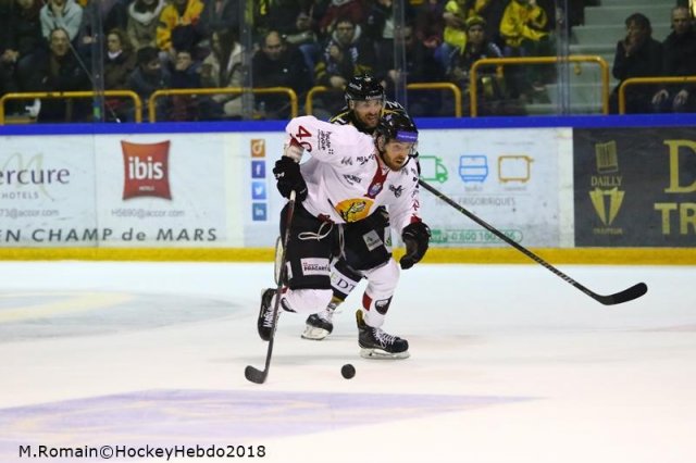Photo hockey match Rouen - Chamonix  le 02/01/2019