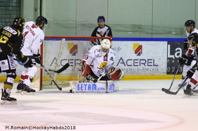 Photo hockey match Rouen - Chamonix  le 02/01/2019
