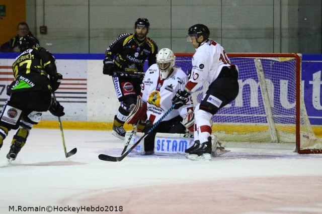 Photo hockey match Rouen - Chamonix  le 02/01/2019