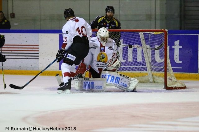 Photo hockey match Rouen - Chamonix  le 02/01/2019