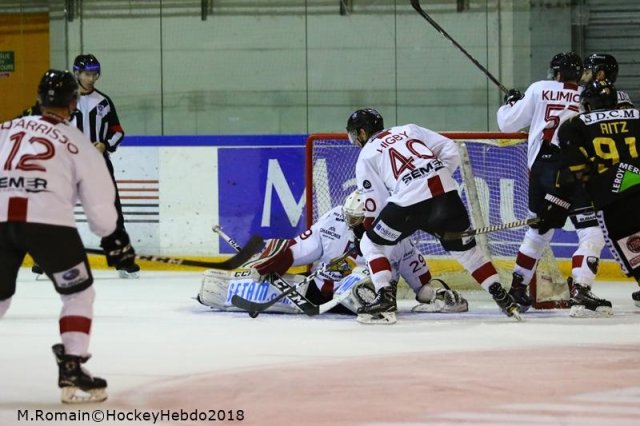 Photo hockey match Rouen - Chamonix  le 02/01/2019