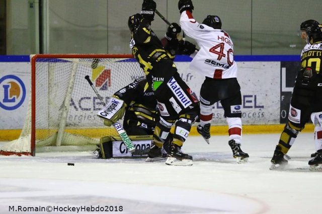 Photo hockey match Rouen - Chamonix  le 02/01/2019