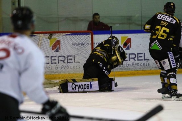 Photo hockey match Rouen - Chamonix  le 02/01/2019
