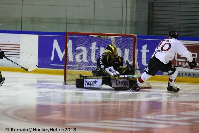 Photo hockey match Rouen - Chamonix  le 02/01/2019