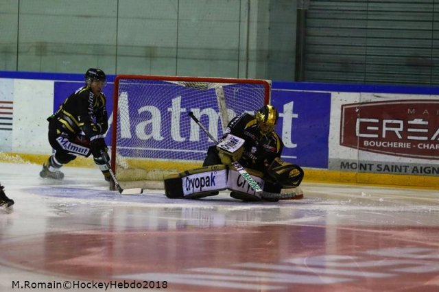 Photo hockey match Rouen - Chamonix  le 02/01/2019