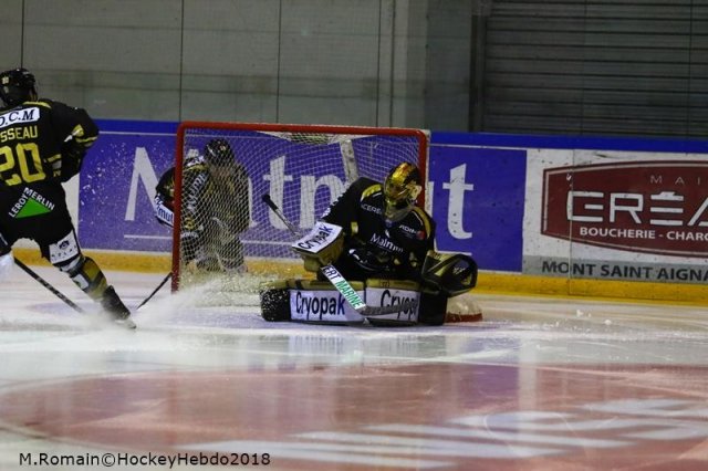 Photo hockey match Rouen - Chamonix  le 02/01/2019