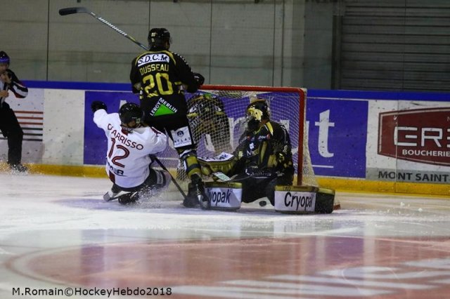 Photo hockey match Rouen - Chamonix  le 02/01/2019