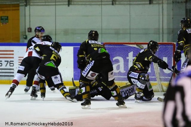 Photo hockey match Rouen - Chamonix  le 02/01/2019