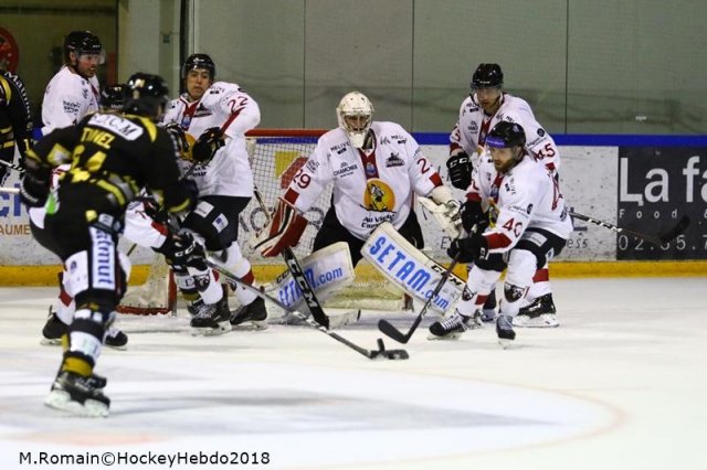 Photo hockey match Rouen - Chamonix  le 02/01/2019